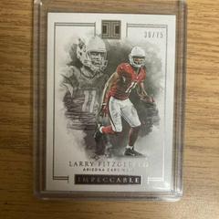 Larry Fitzgerald Football Cards 2016 Panini Impeccable Prices