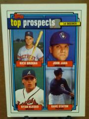 Topps Prospects 1st Baseman #126 Baseball Cards 1992 Topps Prices