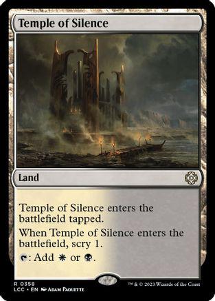 Temple of Silence #358 Magic Lost Caverns of Ixalan Commander