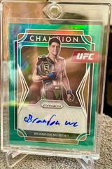 Brandon Moreno [Green] Ufc Cards 2022 Panini Prizm UFC Champion Signatures Prices