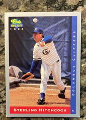Sterling Hitchcock Baseball Cards 1993 Classic Best Prices