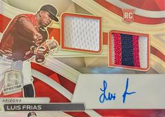 Luis Frias Baseball Cards 2022 Panini Chronicles Rookie Dual Jersey Autographs Prices