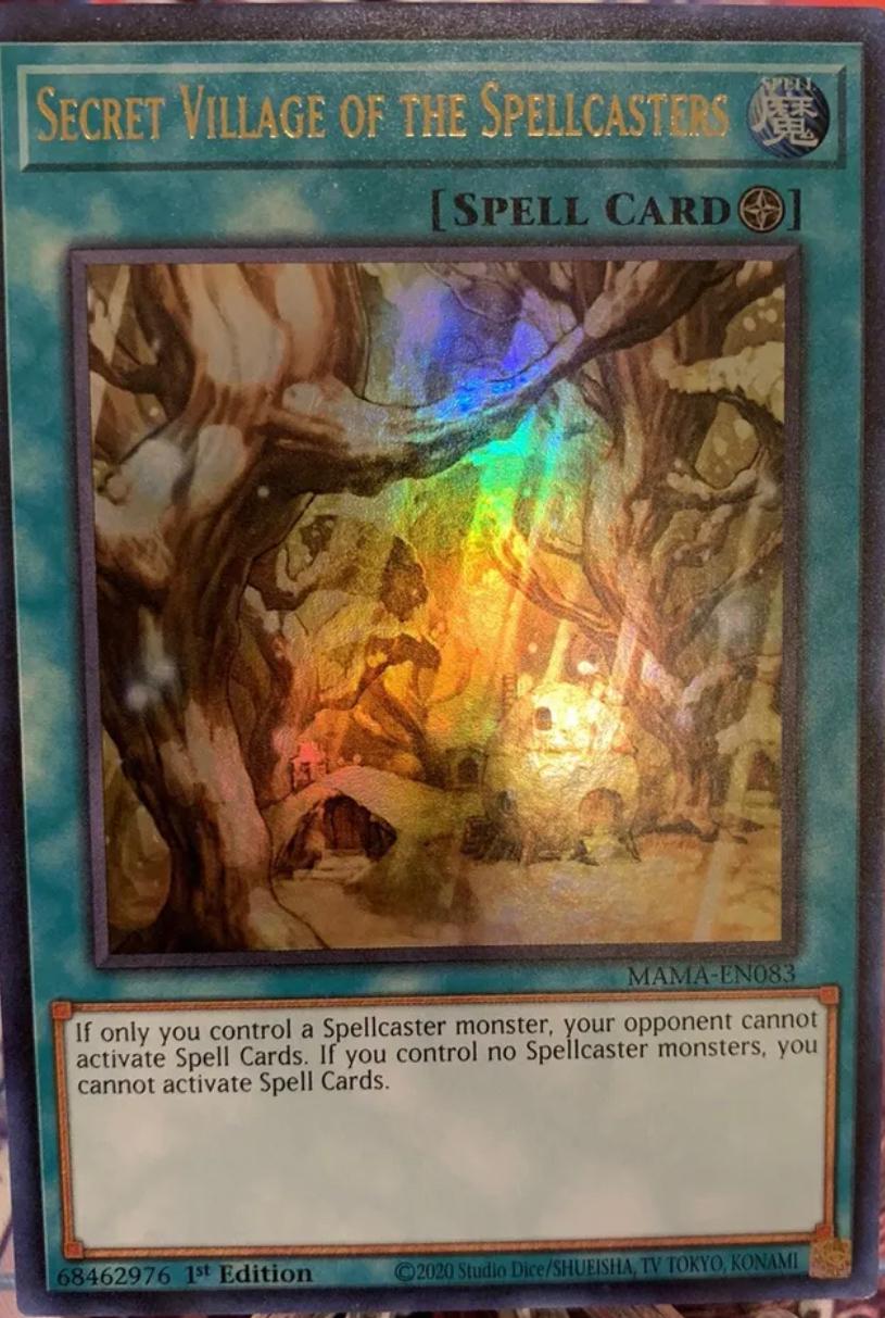 Secret Village of the Spellcasters MAMAEN083 Prices YuGiOh