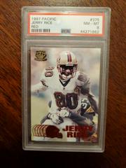 Jerry Rice [Red] #375 Football Cards 1997 Pacific Prices