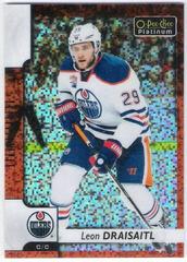 Leon Draisaitl [Orange Checker] #9 Hockey Cards 2017 O Pee Chee Platinum Prices