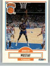 Jerrod Mustaf Basketball Cards 1990 Fleer Update Prices
