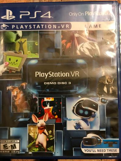 Playstation VR Demo Disc 3 photo