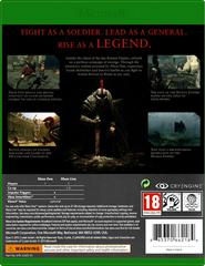Cover (Back) | Ryse: Son of Rome PAL Xbox One