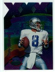 Troy Aikman [XXXI] #1 Football Cards 1996 Playoff Illusions Prices