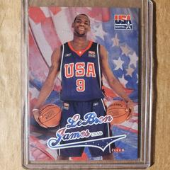 LeBron James Basketball Cards 2004 Skybox USA Basketball Prices