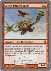Orcish Paratroopers Magic Unhinged Prices