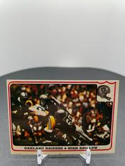 Oakland Raiders High and Low Football Cards 1976 Fleer Team Action Prices