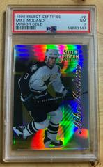 Mike Modano [Mirror Gold] #2 Hockey Cards 1996 Select Certified Prices