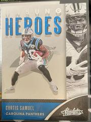 Curtis Samuel #UH-CS Football Cards 2020 Panini Absolute Unsung Heroes Prices