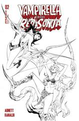 Vampirella vs. Red Sonja [Lee Sketch] #2 (2022) Comic Books Vampirella vs. Red Sonja Prices