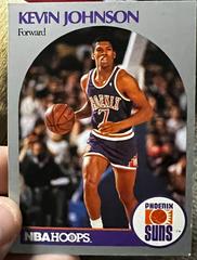Kevin Johnson [Forward on Front] Basketball Cards 1990 Hoops Prices