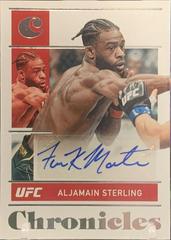 Aljamain Sterling Ufc Cards 2022 Panini Chronicles UFC Signatures Prices