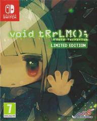 Void TRrLM(); //Void Terrarium [Limited Edition] PAL Nintendo Switch Prices