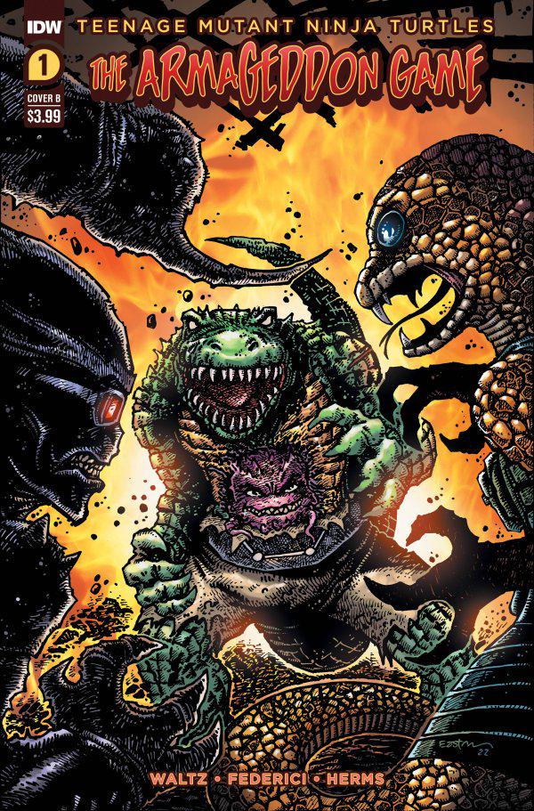 Teenage Mutant Ninja Turtles: The Armageddon Game [Eastman] #1 (2022) Comic Books Teenage Mutant Ninja Turtles: The Armageddon Game