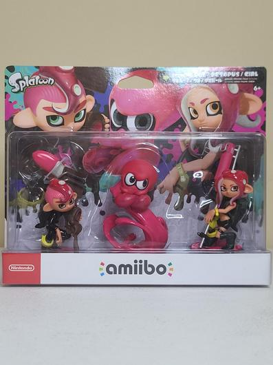 Splatoon 3 Pack Octoling New Item Box And Manual Amiibo 9672