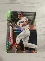 Mike Trout [Prism Refractor] Baseball Cards 2020 Topps Chrome Prices