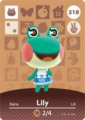 Lily #218 [Animal Crossing Series 3] Amiibo Cards Prices