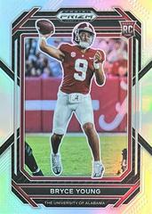 Bryce Young [Silver] #101 Football Cards 2023 Panini Prizm Draft Picks Prices