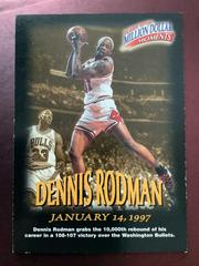 Dennis Rodman Basketball Cards 1997 Fleer Million Dollar Moments Prices