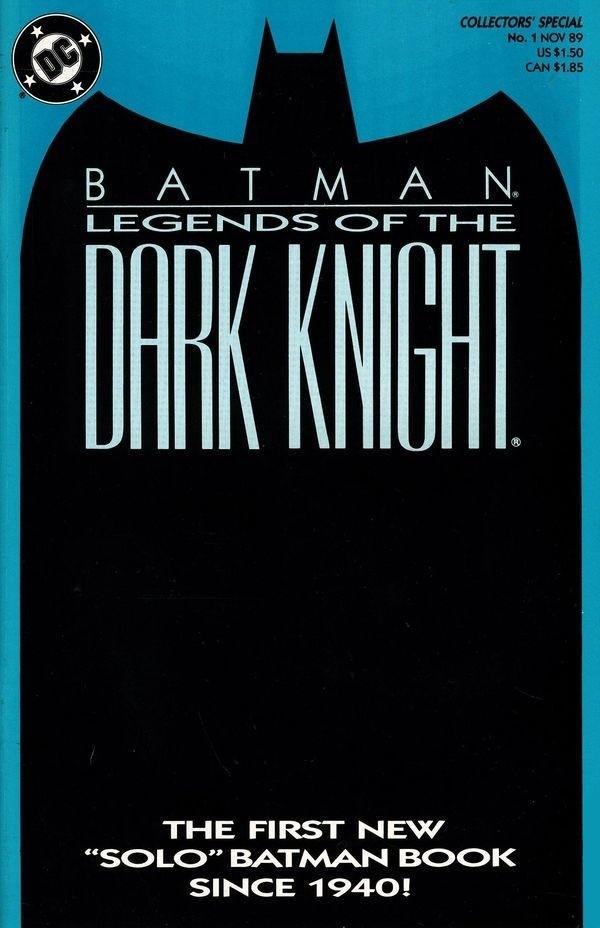 Batman: Legends of the Dark Knight [Blue] #1 (1989) Comic Books Batman: Legends of the Dark Knight