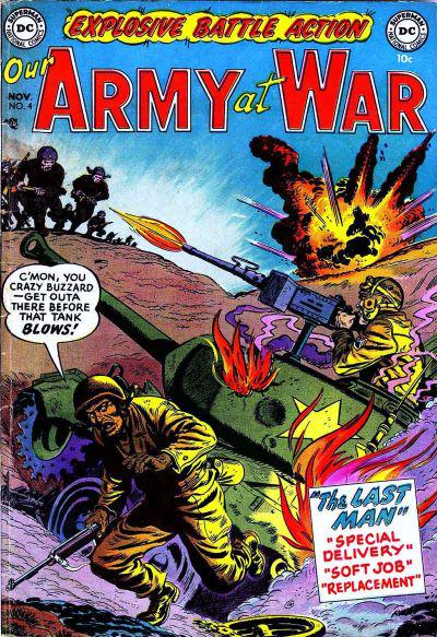 Our Army at War #4 (1952) Comic Books Our Army at War