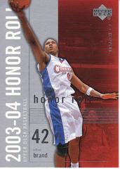 Elton Brand Basketball Cards 2003 Upper Deck Honor Roll Prices
