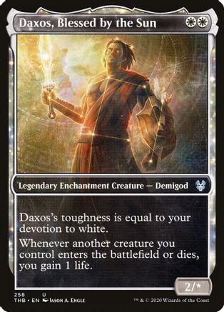 Daxos, Blessed by the Sun [Showcase Foil] Magic Theros Beyond Death