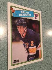 Brian Benning Hockey Cards 1988 Topps Prices