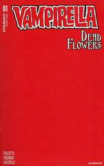 Vampirella: Dead Flowers [Blood Red Blank] Comic Books Vampirella: Dead Flowers Prices