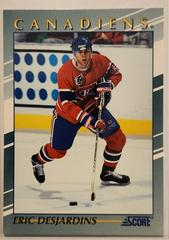 Eric desjardins Hockey Cards 1992 Score Young Superstars Prices