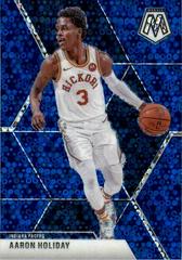 Aaron Holiday [Fast Break Blue] #7 Basketball Cards 2019 Panini Mosaic Prices