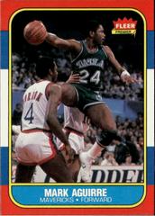 Mark Aguirre #3 Basketball Cards 1986 Fleer Prices