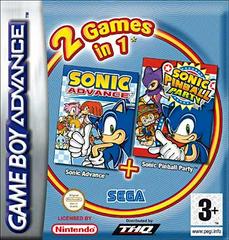 2 Games in 1: Sonic Advance + Sonic Pinball Party PAL GameBoy Advance Prices