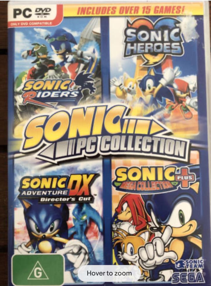 Sonic PC Collection PC Games