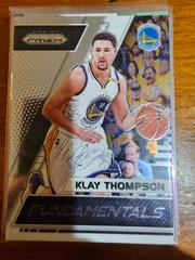 Klay Thompson #15 Basketball Cards 2017 Panini Prizm Fundamentals Prices