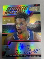 Gary Trent Jr. Basketball Cards 2018 Panini Certified Rookie Roll Call Autographs Prices