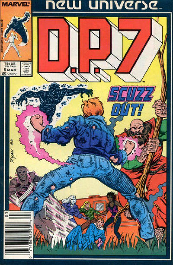 D.P. 7 [Jeweler] #5 (1986) Comic Books DP7