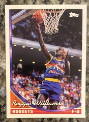 Reggie Williams #83 Basketball Cards 1993 Topps Prices