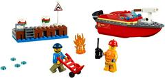 LEGO Set | Dock Side Fire LEGO City