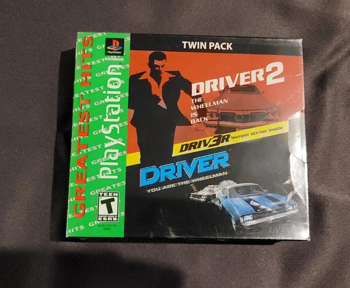 Driver 1 & 2 Twin Pack [Greatest Hits] Playstation