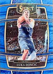 Luka Doncic [Blue Prizm] #12 Basketball Cards 2021 Panini Select Prices