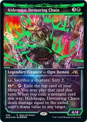 Hidetsugu, Devouring Chaos [Neon Green] Magic Kamigawa: Neon Dynasty Prices
