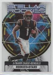 Ja'Marr Chase [White] Football Cards 2021 Panini Rookies and Stars Stellar Prices