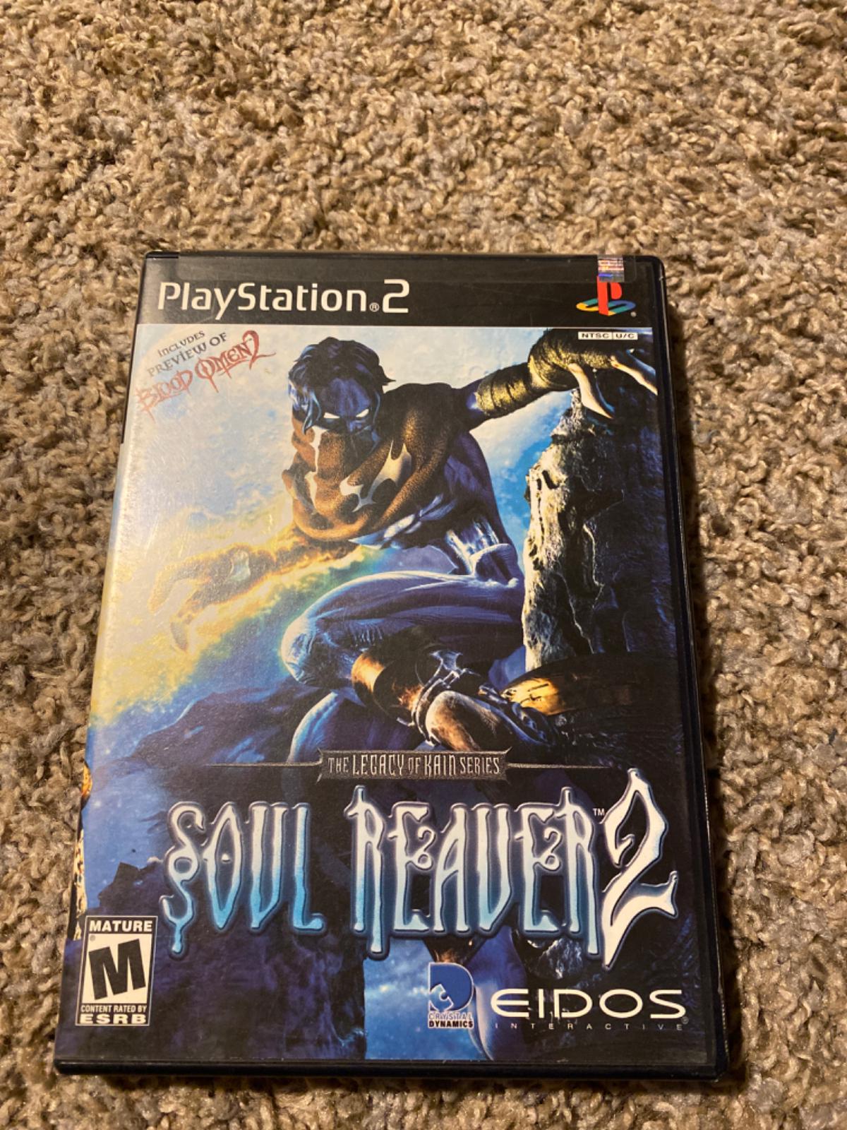 Legacy of Kain Soul Reaver 2 | Item, Box, and Manual | Playstation 2