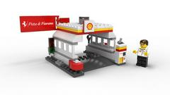 LEGO Set | Shell Station LEGO Racers